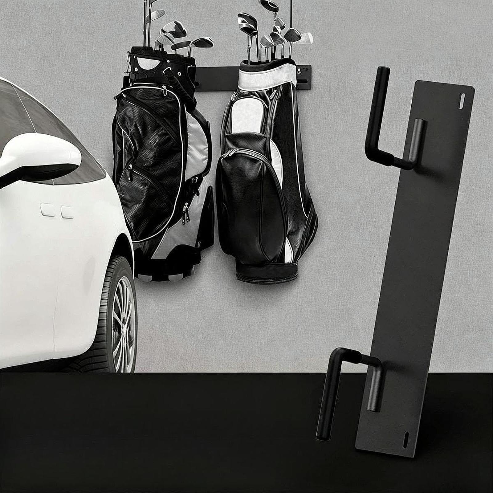 Golf Equipment Organizer For Garage - Rak Organizer Tas Golf yang Dipasang