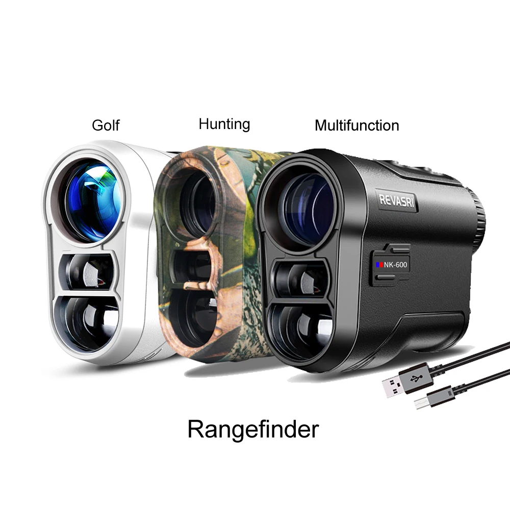 Rangefinder Laser Golf - REVASRI Golf Laser Rangefinder 600M Teleskop