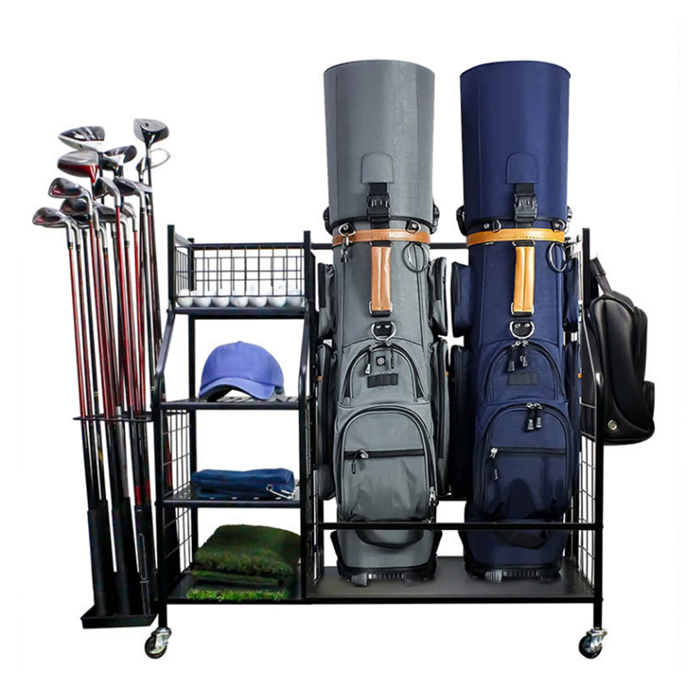 Golf Equipment Organizer For Garage - Rak Organizer Garasi Penyimpanan Tas Golf