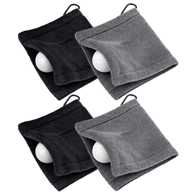 Golf Equipment Essentials - 【PERLENGKAPAN PERJALANAN】Untuk Handuk Golf, 4 Paket