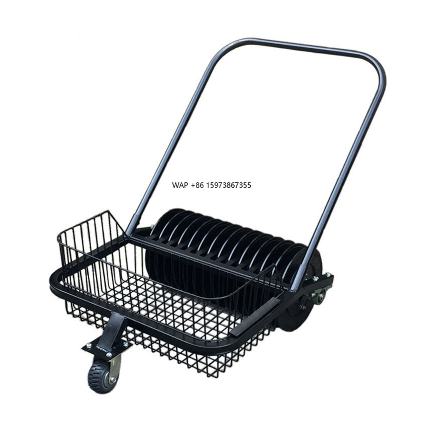 Golf Equipment Usa - Troli Pengambil Bola Golf Dorong Tangan,