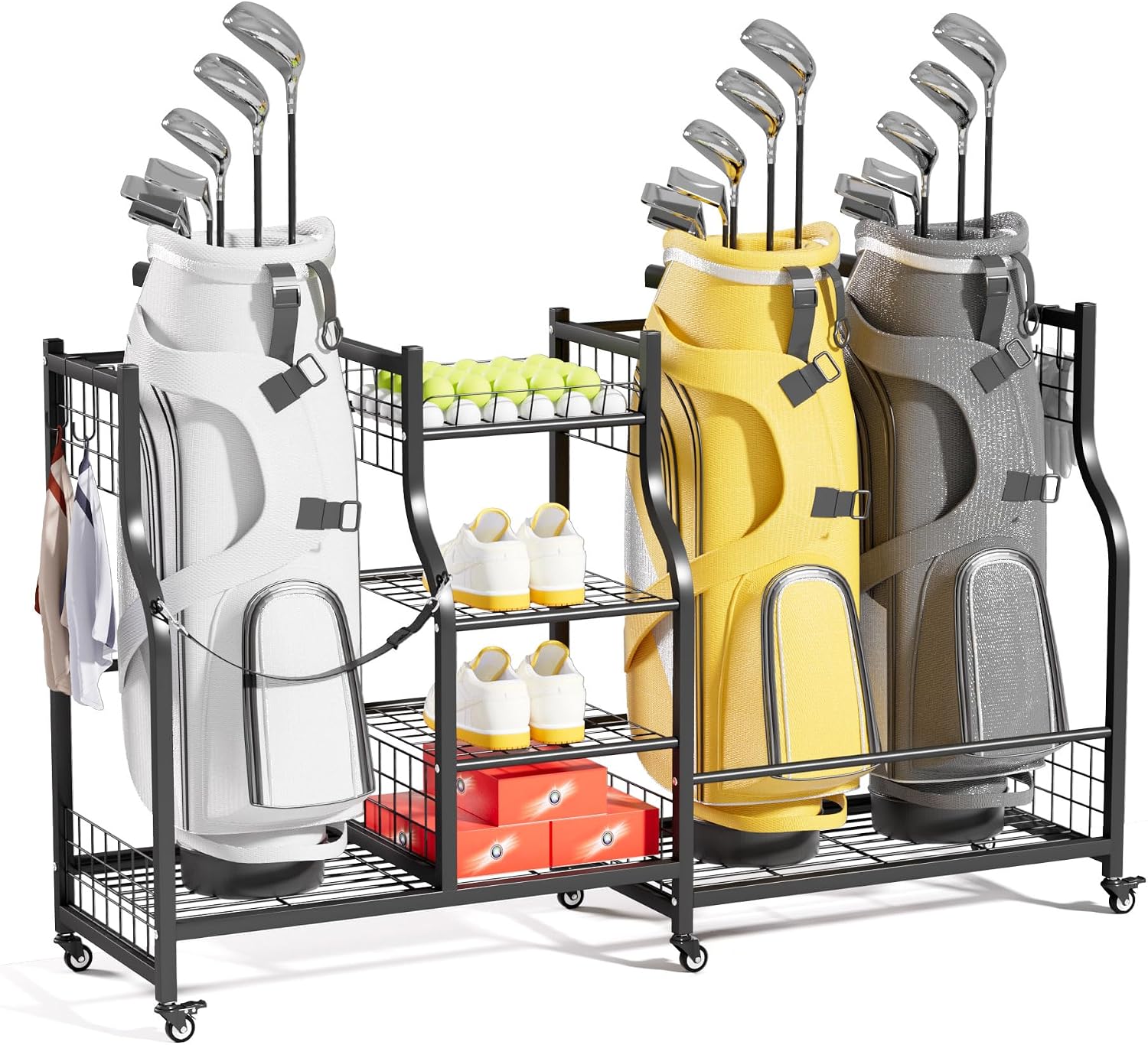 Rak Penyimpanan Tas Golf, Orga - Golf Equipment Holder ulasan dan harga