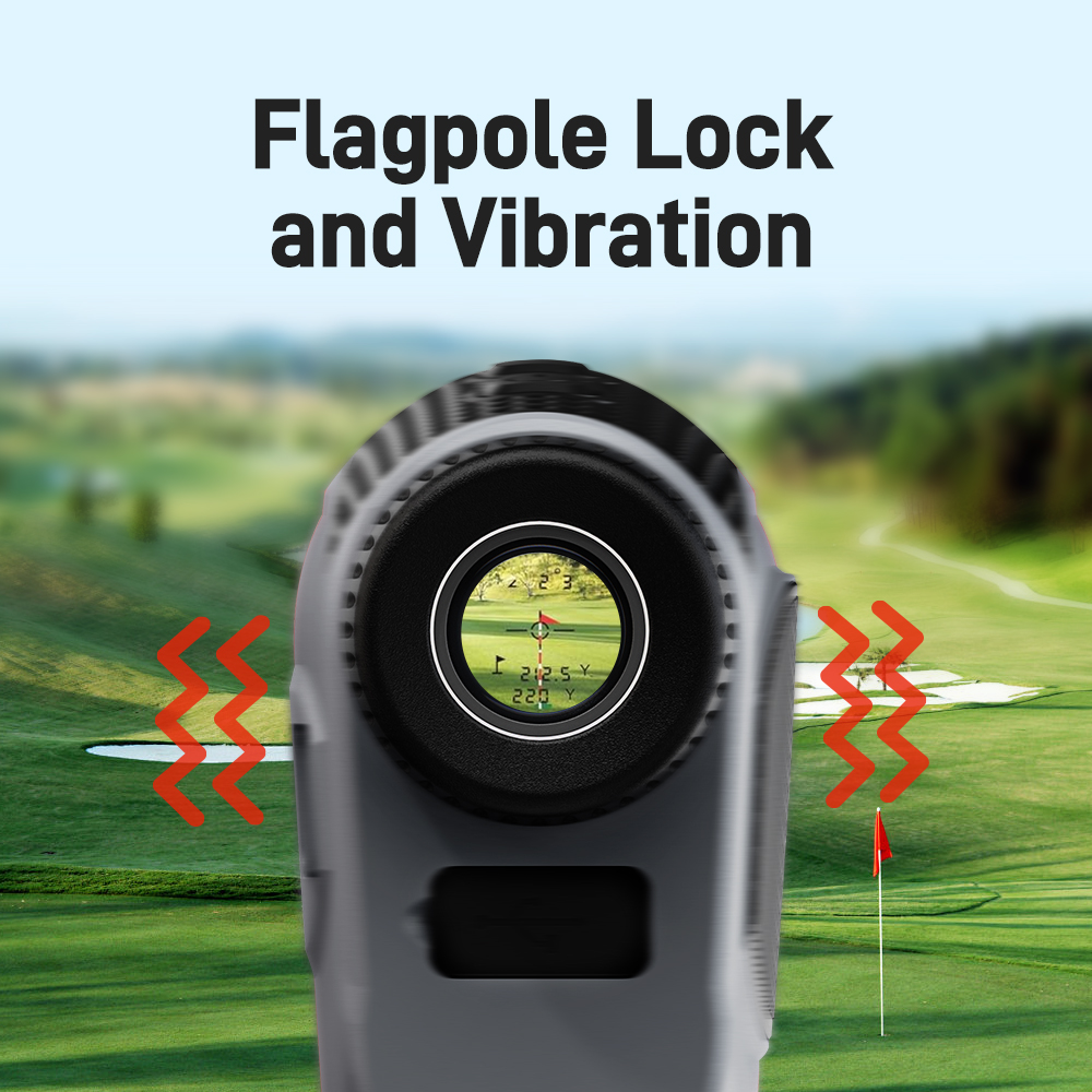 Pengukur Jarak Laser 1090 Yard - Rangefinder Laser Golf ulasan dan harga