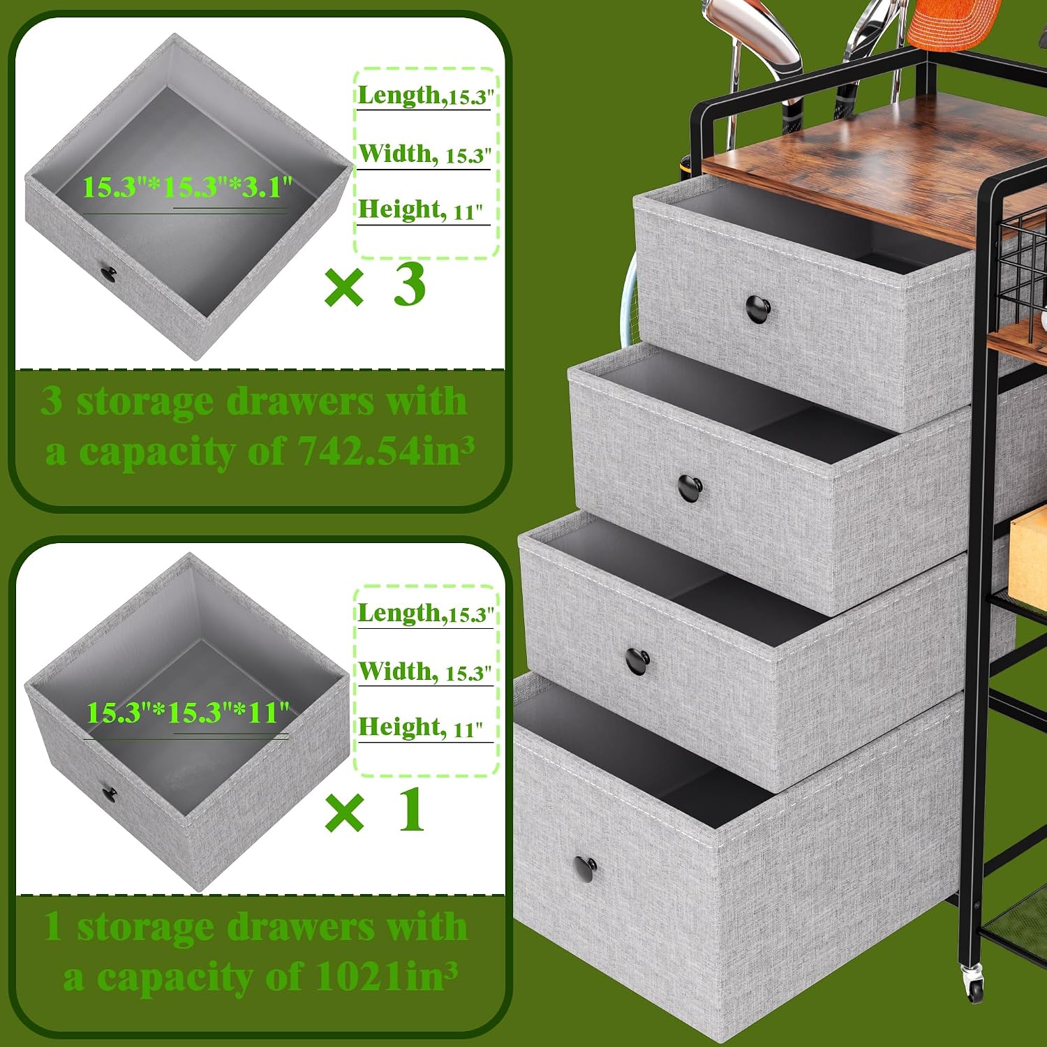 Rak Penyimpanan Tas Golf Ekstr - Golf Equipment Organizer For Garage ulasan dan harga