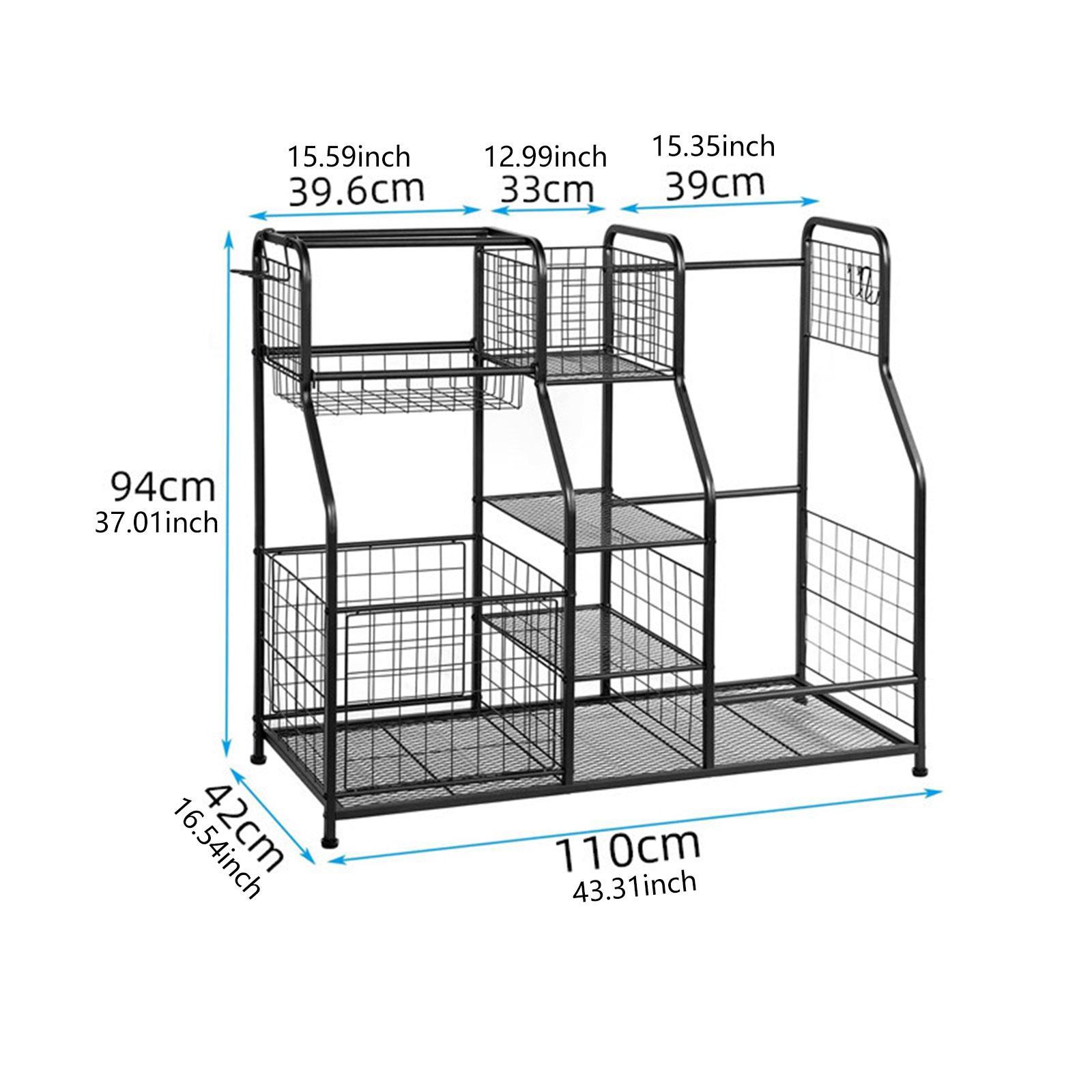 Rak Penyimpanan Tas Golf, Orga - Golf Equipment Organizer For Garage ulasan dan harga