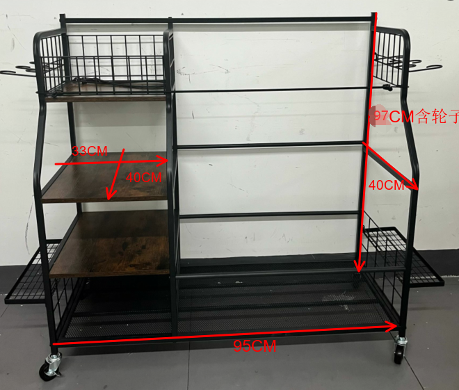 Rak Penyimpanan Golf Beroda, O - Golf Equipment Organizer For Garage ulasan dan harga