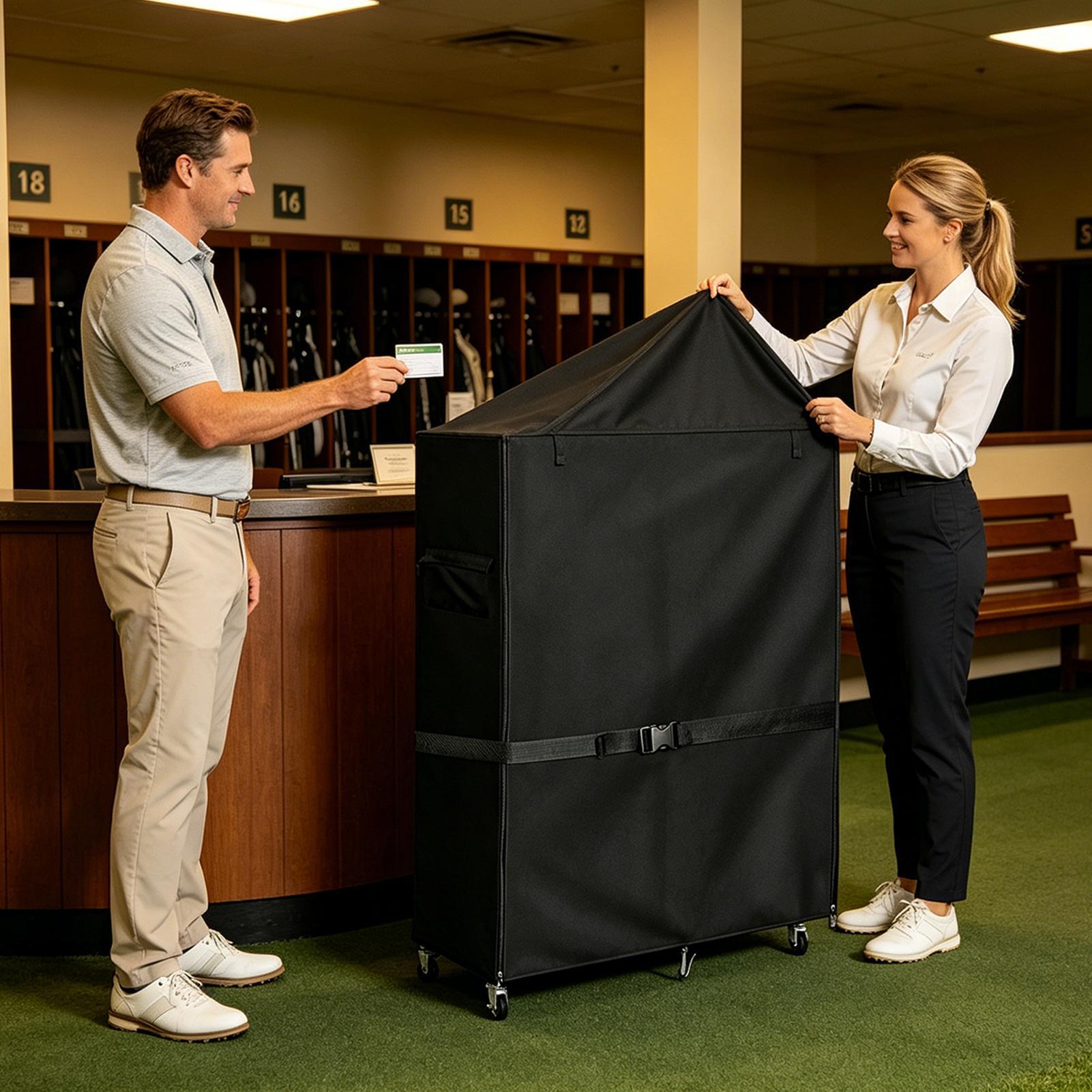 Penutup Stand Tas Golf Oxford  - Golf Equipment Organizer For Garage ulasan dan harga