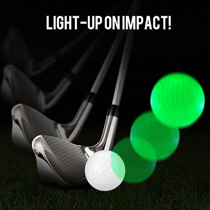 Bola Golf Bercahaya LED Bola G - Golf Equipment Competitions ulasan dan harga