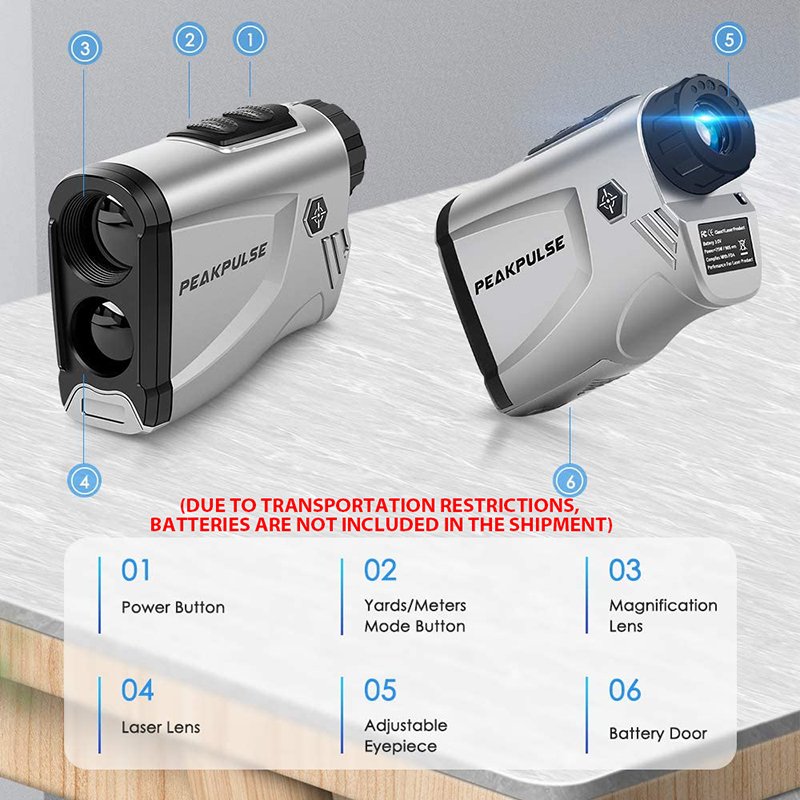 Pengukur jarak Laser 650 yard, - Rangefinder Laser Golf ulasan dan harga