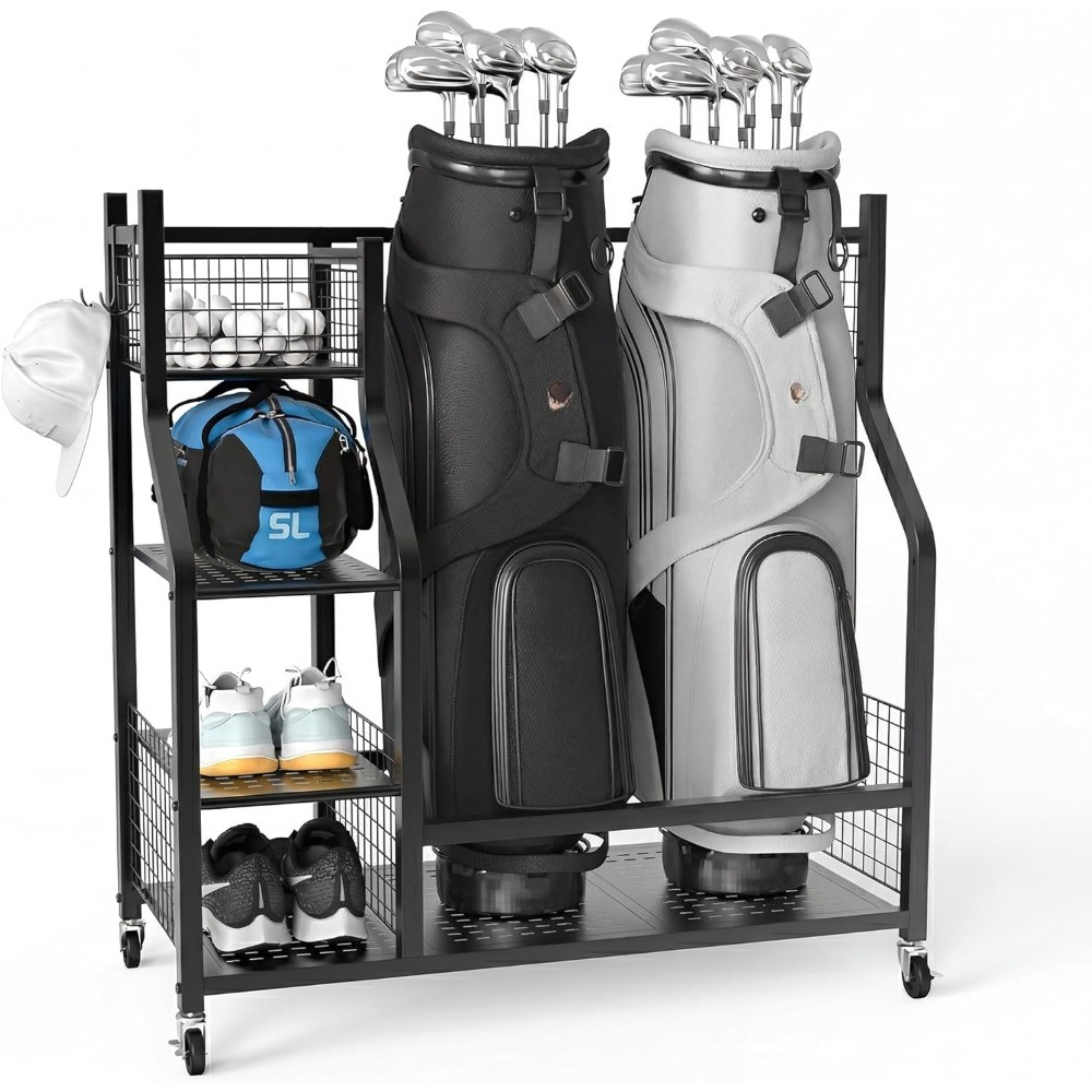 Rak Penyimpanan Tas Golf Ekstr - Golf Equipment Organizer For Garage ulasan dan harga